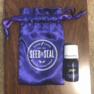 Young Living Loyalty Essential Oil Blend with drawstring bag